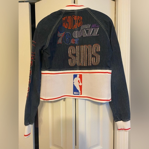 Hardwood Classics NBA denim jacket size M - Picture 2 of 3